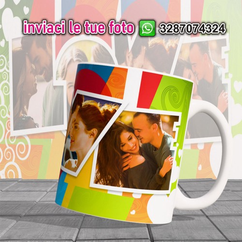 Tazza personalizzata con foto - con,
