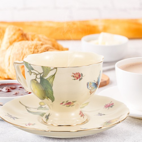 Tazza con piattino - da, te