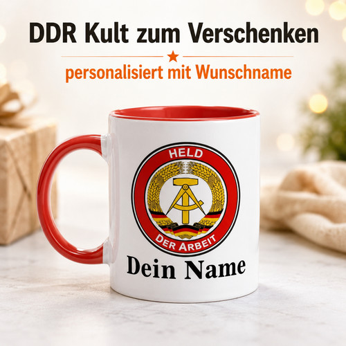 Tazza con nome ddr - nome,