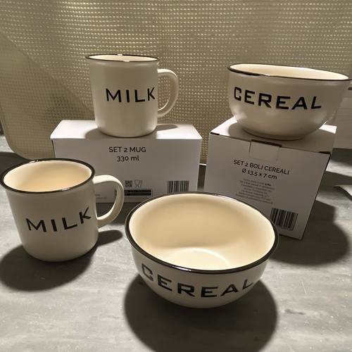 Set colazione tazza milk - colazione,