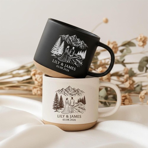 Bride groom mountain - bride,